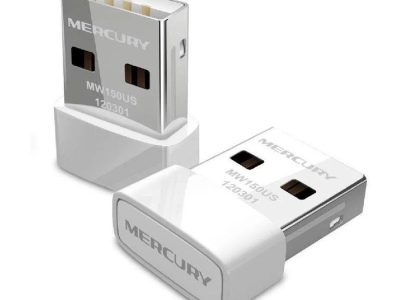 Adaptador Nano MERCUSYS USB 2.0 Inalámbrico de 150Mbps COLOR Blanco