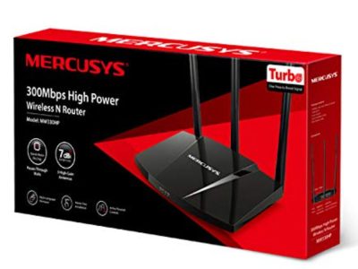 Router Mercusys TPLINK 300mbps COLOR Negro