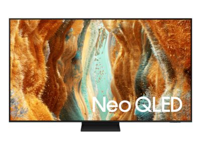 Televisor Samsung FLAT NEO QLED Smart TV 55 pulgadas, UHD 4K /3,840 x 2,160 / DVB-T2 / Procesador QN4 IA GEN2 144Hz/ Bluetooth / Dual Led / asistente de voz / modo ambiente/ Modo Juego/ HDMI x 4 / USB x 2 /LAN/ abre y edita archivos de Office/ Control Solar/Garantía 1 año, Ficha tecnica completa en www.samsung.com.co