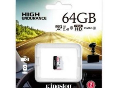 Micro SD Kingston 64GB Endurance 95R/30W