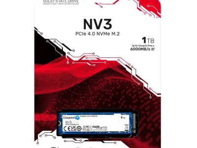 Unidad de estado solido ssd kingston 1000G NV3 M.2 2280 PCIe 4.0 NVMe