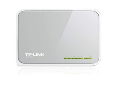 Switch de Sobremesa TPLINK con 5 Puertos a 10/100 Mbps COLOR Blanco