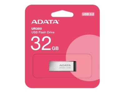 Memoria USB Adata 3.2 / 32GB, Gris Metálico