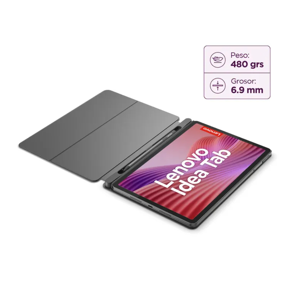 Tablet Lenovo IDEA TAB TB336FU Pantalla 11 Pulgadas Conectividad Solo Wifi Memoria 8GB + Almacenamiento 128GB Color Gris Incluye Teclado y Lapiz - Imagen 3