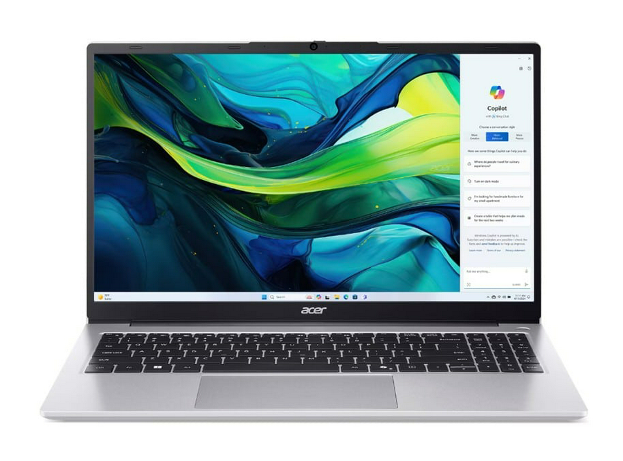 ACER AL15-72P-71TH - INTEL CORE I7 13620H - 8GB DDR5 - 512GB SSD - PANTALLA 15,6" FHD - NO DVD - HDMI - FREEDOS - LIGHT SILVER