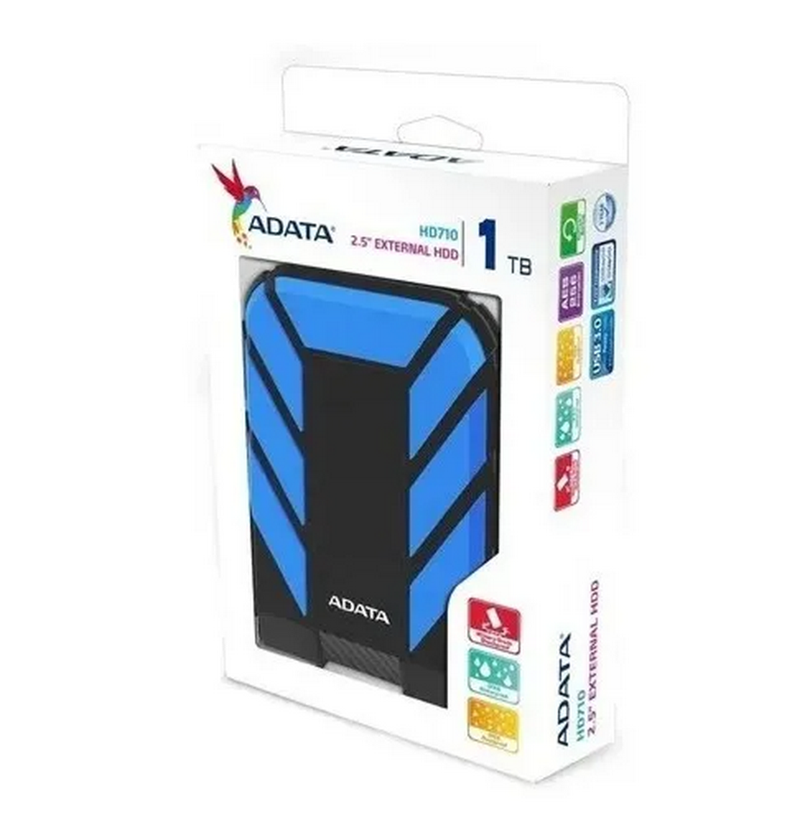 ADATA HD710 - 1 TERA EXTERNO - 2.5 - AZUL - ANTIGOLPES