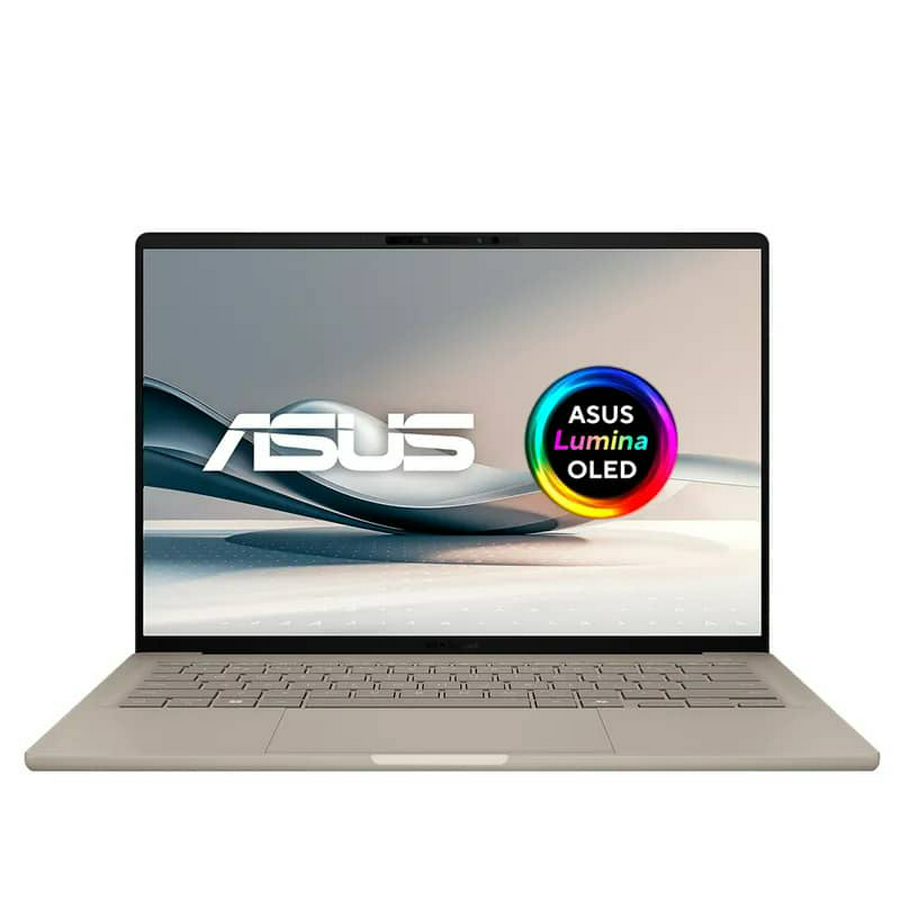 ASUS ZENBOOK UX3407QA-QD288W - SNAPDRAGON X X126100 - 32GB LPDDR5X - 1 TERA SSD - PANTALLA 14" OLED WUXGA - NO DVD - HDMI - WINDOWS 11 - ZABRISKIE BEIGE