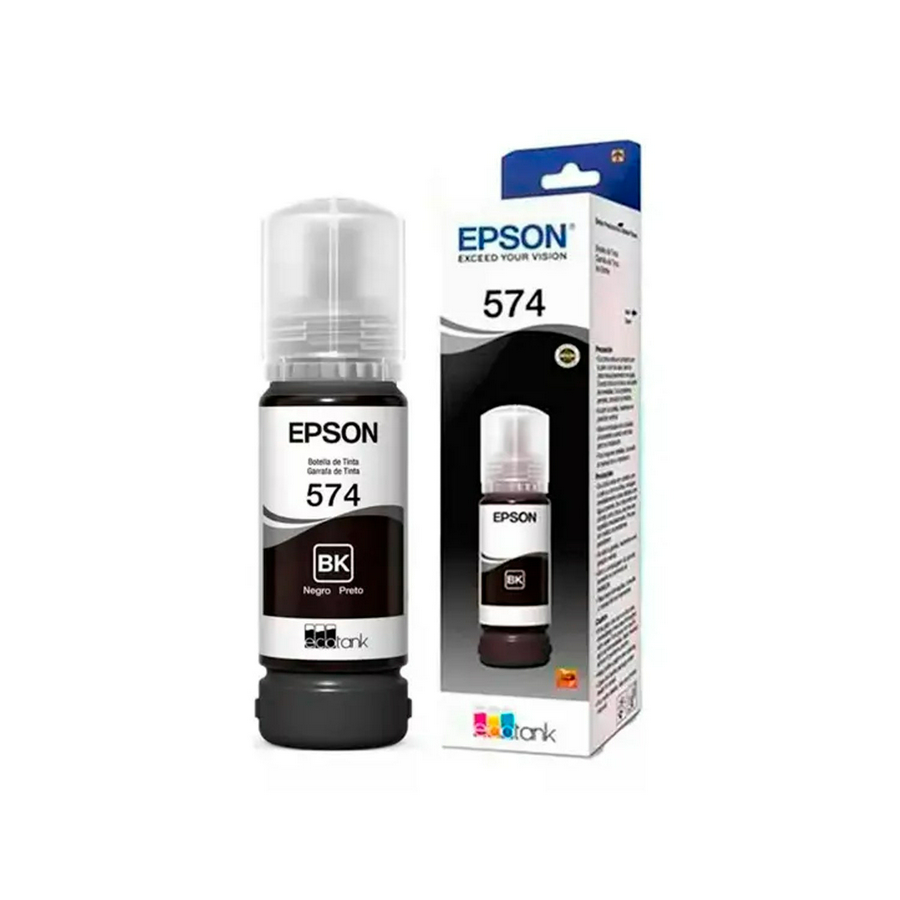 Botella de Tinta Epson T574120-AL ecotank Negro 70ML