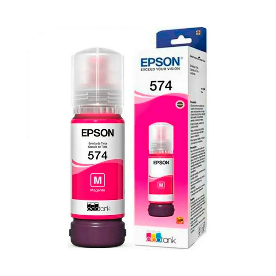 Botella de Tinta Epson T574320-AL ecotank Magenta 70ML