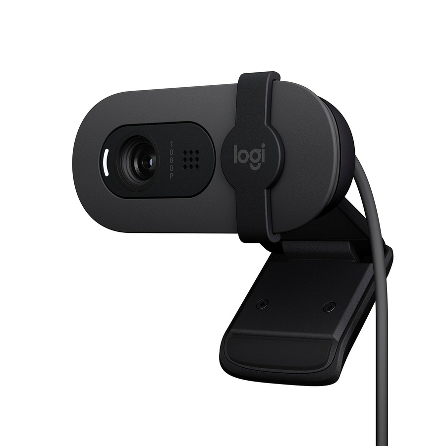 Cámara Web logitech Brio 100 Full HD 1080p Tapa Rightlight 2
