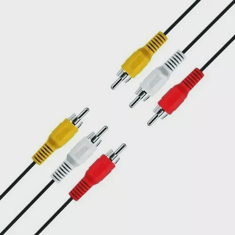 CABLE 3X3 RCA 1.50 MTS