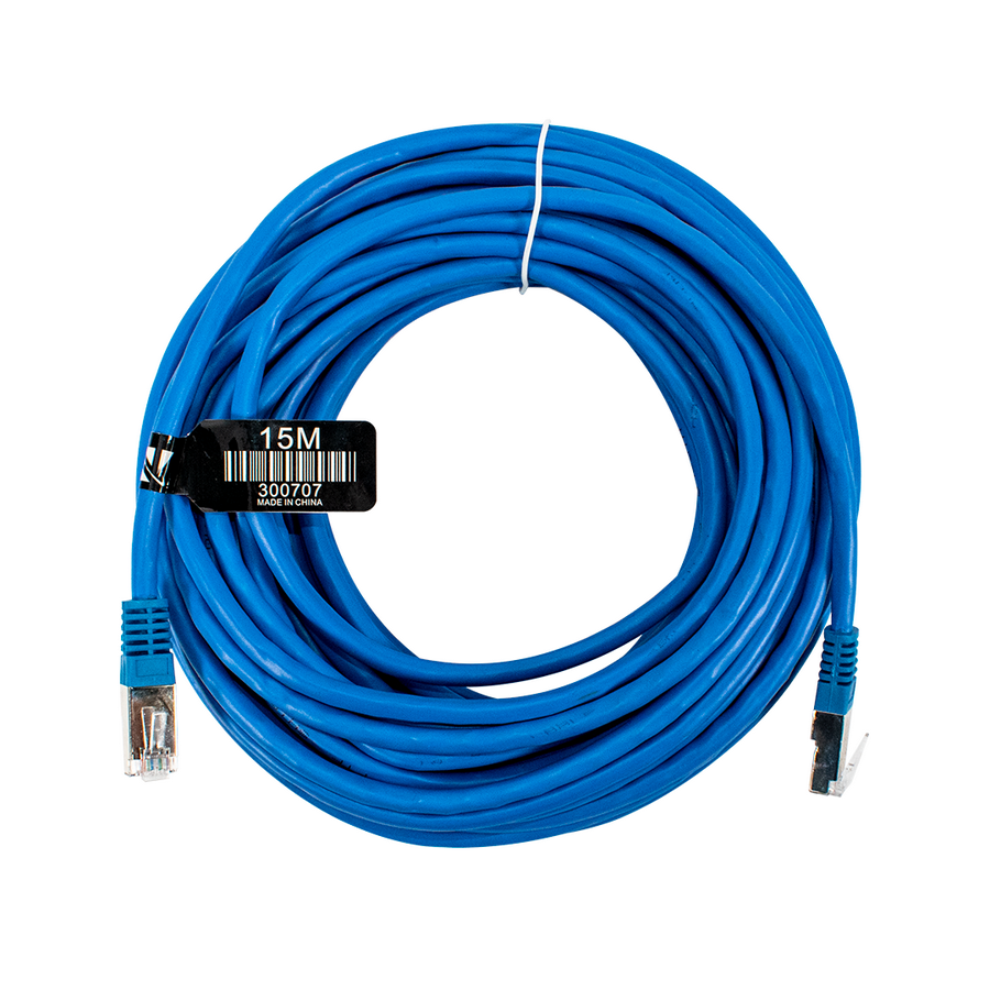 CABLE DE RED 15 METROS FTP BLINDADO CAT 6