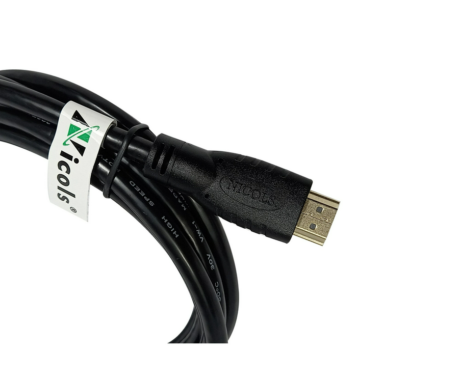 CABLE HDMI 2.0V ENCAUCHETADO 4K 1.80 MTS