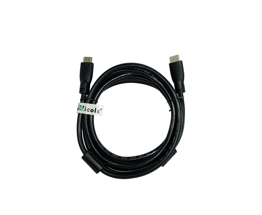 CABLE HDMI 2.0V ENCAUCHETADO 4K - 3 MTS
