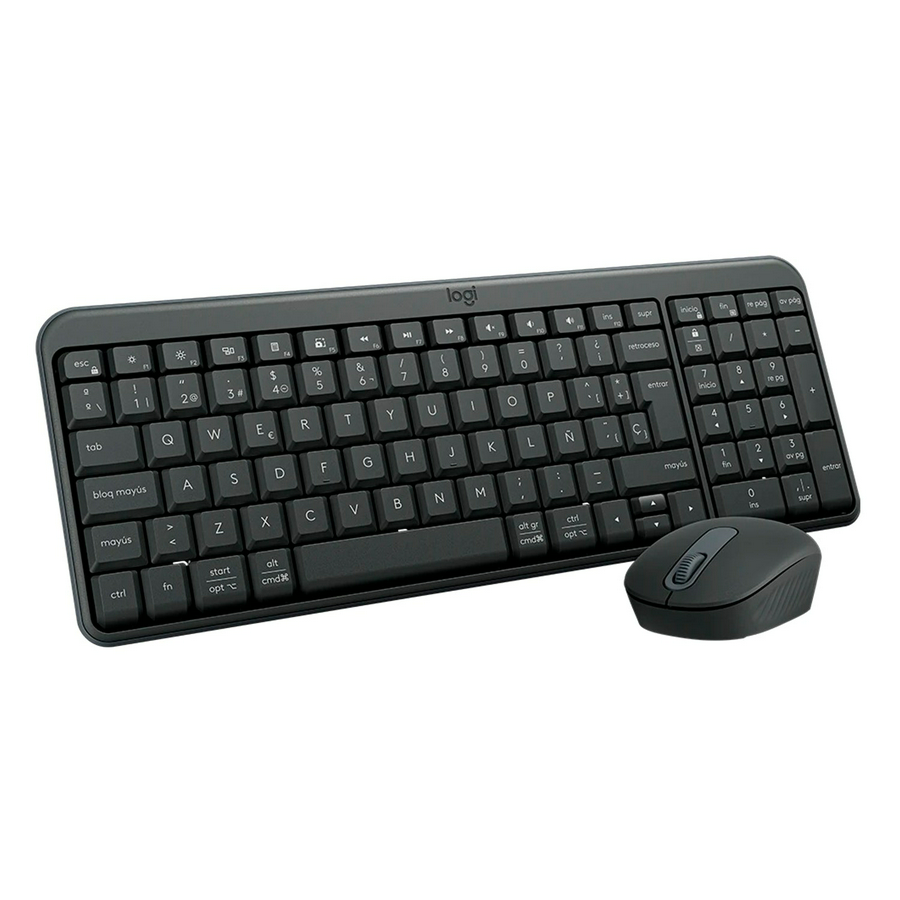 Combo Teclado y Mouse Bluetooth logitech MK250 - Grafito
