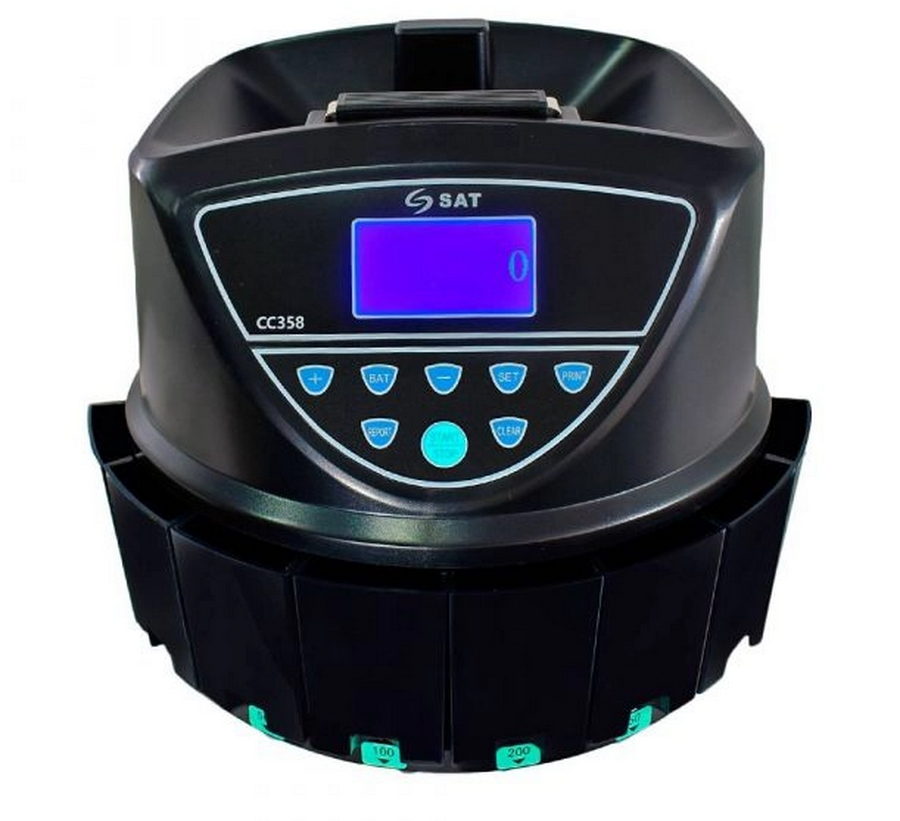 CONTADORA DE MONEDAS SAT CC358
