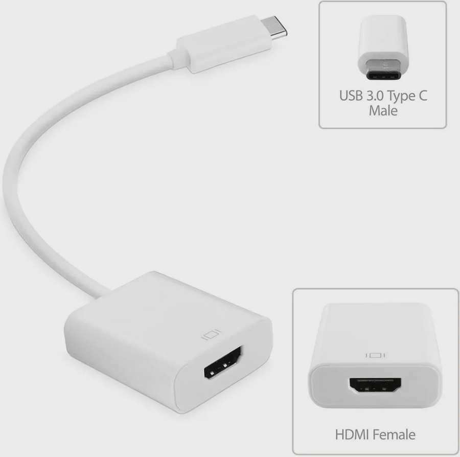 CONVERTIDOR USB TIPO C 3.1 A HDMI