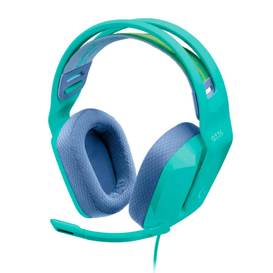 Diadema Gamer Logitech G335 3.5mm PC Xbox Play Switch Menta