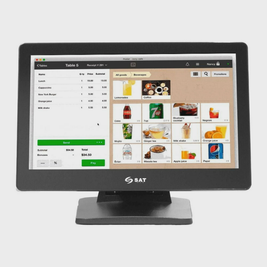Equipos todo en uno POS SAT N140 Core I3 + WIFI