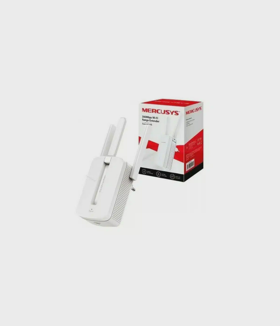 EXTENSOR DE RANGO WIFI MERCUSYS - MW300RE - 300MBPS
