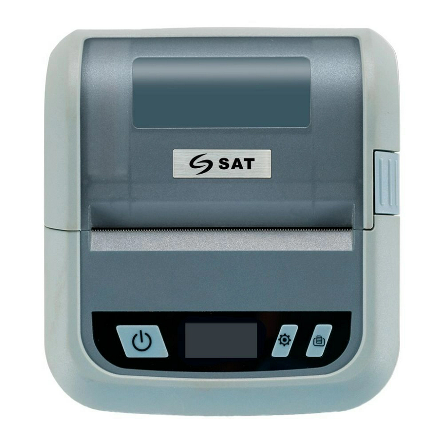 IMPRESORA PORTATIL BLUETOOTH 80MM SAT AF330