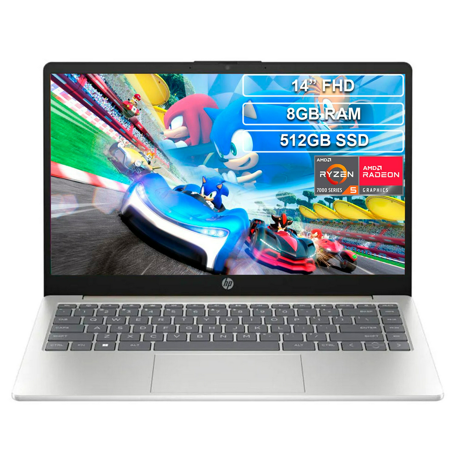 Laptop Hp 14-em0014la Ryzen 5 7520u 8gb 512gb 14 Dorado