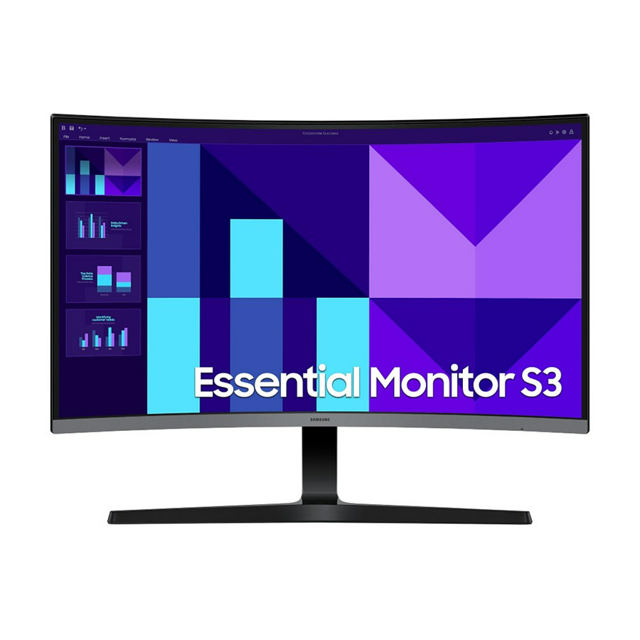 Monitor Samsung Curvo 27" S3 Full HD 100Hz | TS Online