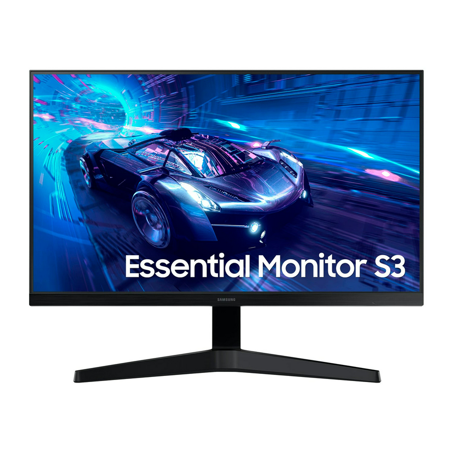 Monitor Samsung Essential 24 S33GF FHD HDMI VGA 100Hz
