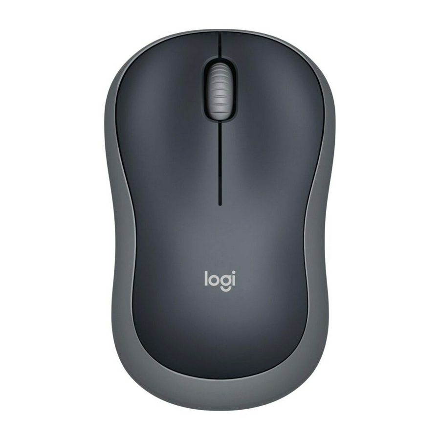 Mouse Inalámbrico Logitech M185 Win Mac Chrome Linux Negro