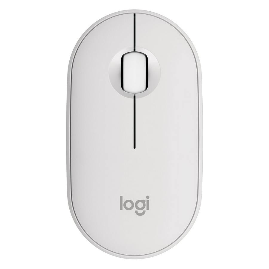 Mouse Logitech Pebble M350s Inalámbrico Bluetooth Usb Blanco
