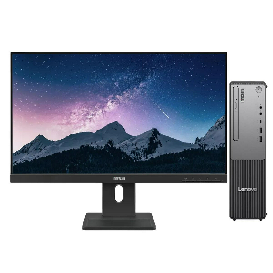 PC LENOVO SFF THINKCENTRE NEO 30S GEN 5 - INTEL CORE I7 13620H - 8GB DDR5 - 512GB SSD - NO DVD - HDMI - RJ45 - FREEDOS + MONITOR 23,8" FHD  E24-40 - 13DG000TLD - 64BAMAR1LA