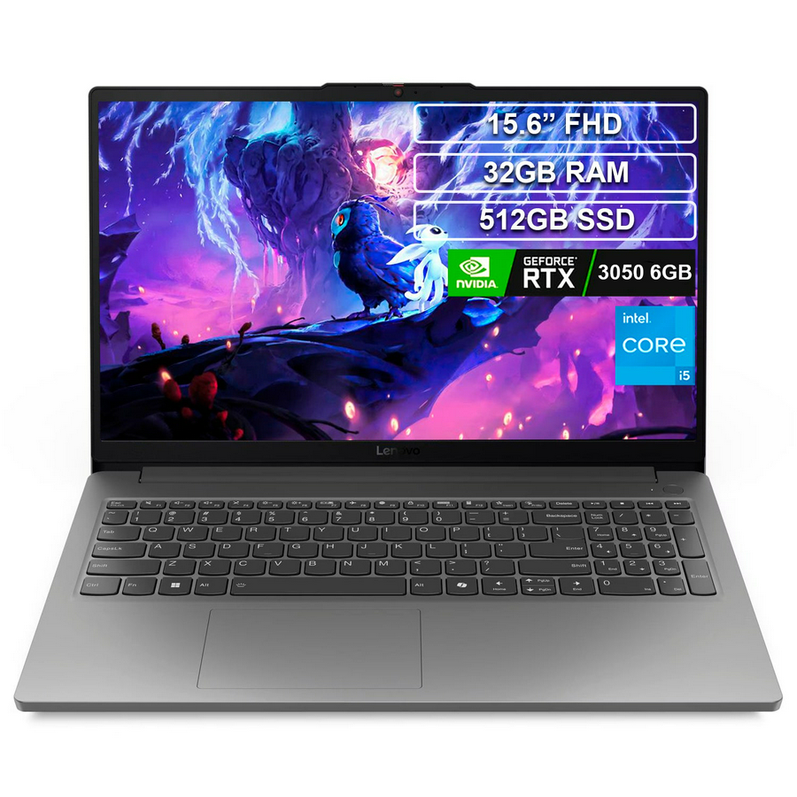 Portátil Lenovo LOQ Core i5 12450HX 32GB 512GB RTX 3050 FHD