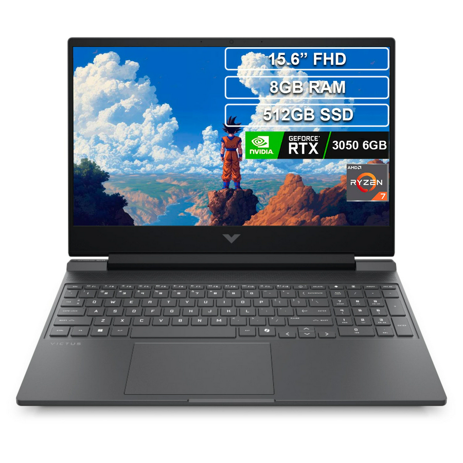 Portatil HP Victus Gaming Ryzen 7 7445HS 8GB 512GB RTX 3050