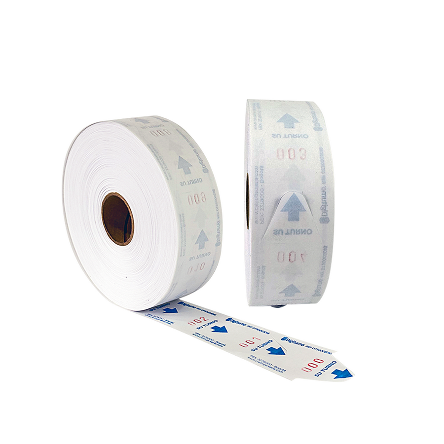 ROLLO DE ETIQUETAS BOND DIGITURNO 39MMX150MTS X 3000 1 COLUMNAS