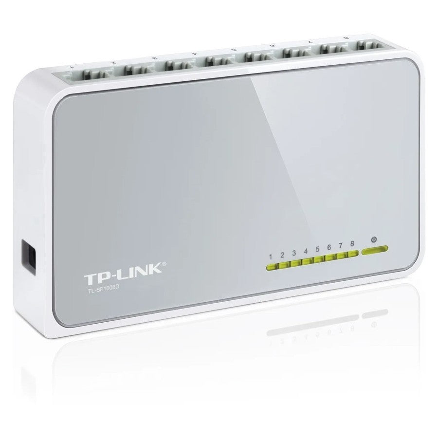 Switch 8 Puertos Tp-link Tl-sf1008d 10/100 Mbps
