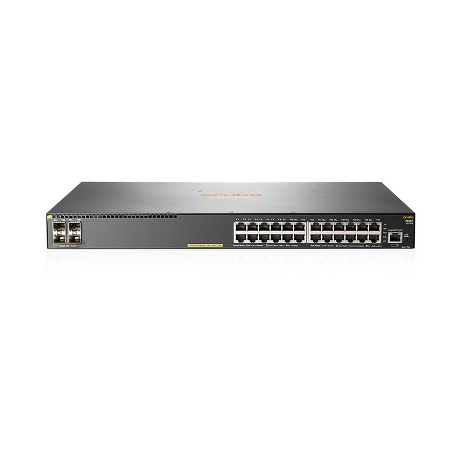 Switch Aruba 2930F 24G PoE+ 4SFP 370W | TS Online