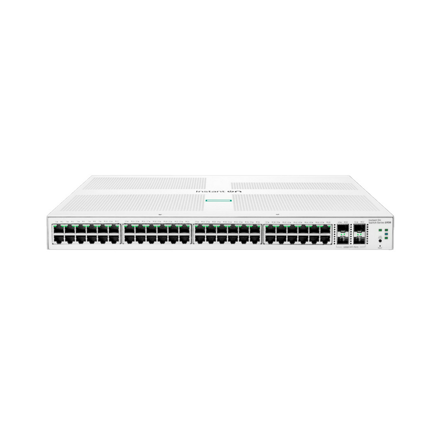 Switch HPe Aruba INSTANT ON JL686B 48p Gbit PoE 370W 4p SFP+