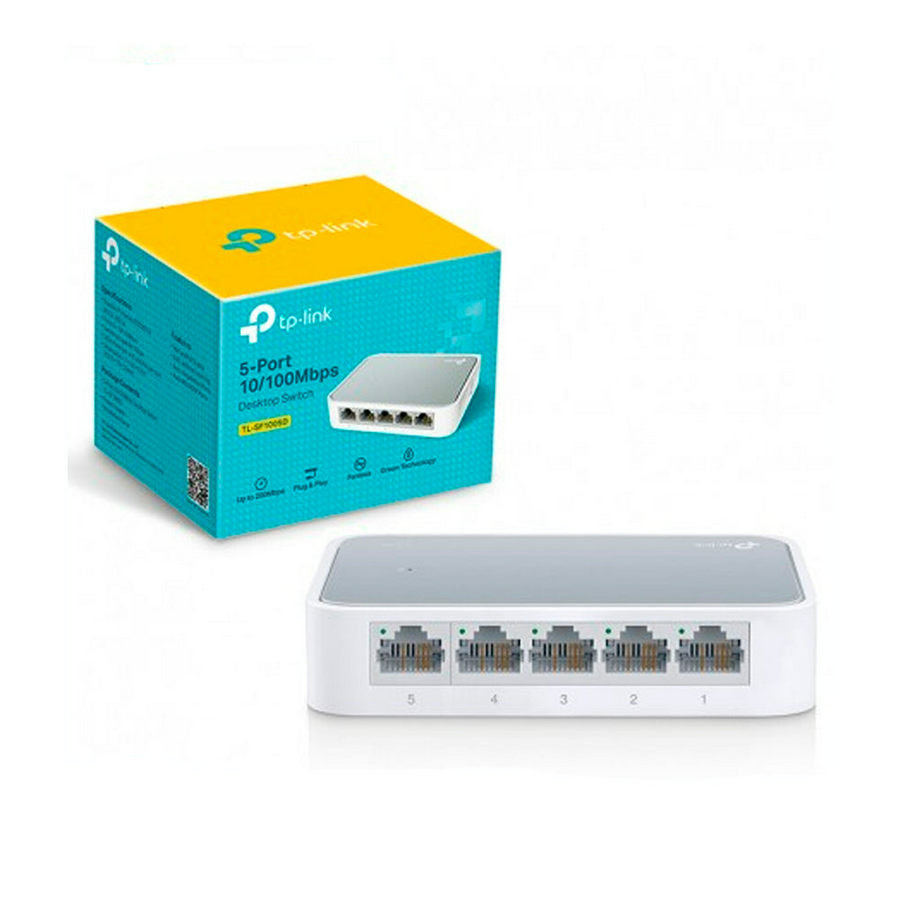 Switch Tp-link Tl-sf1005d 5-port 10/100mbps