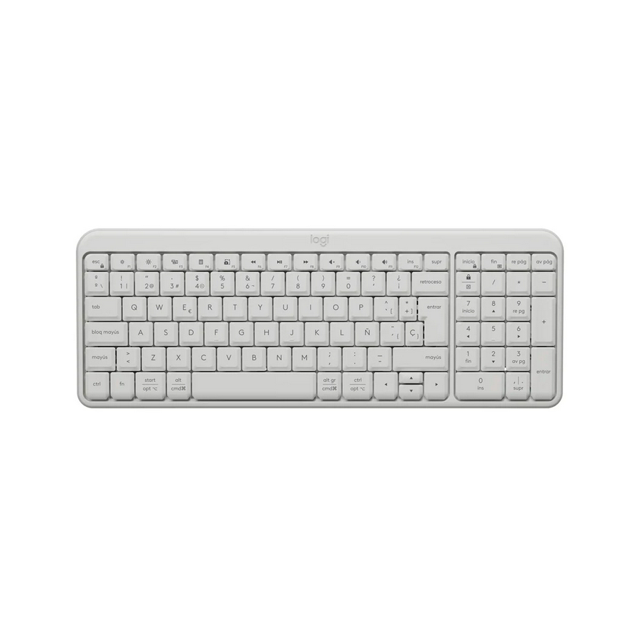 Teclado inalámbrico Logitech K250 Bluetooth - Blanco