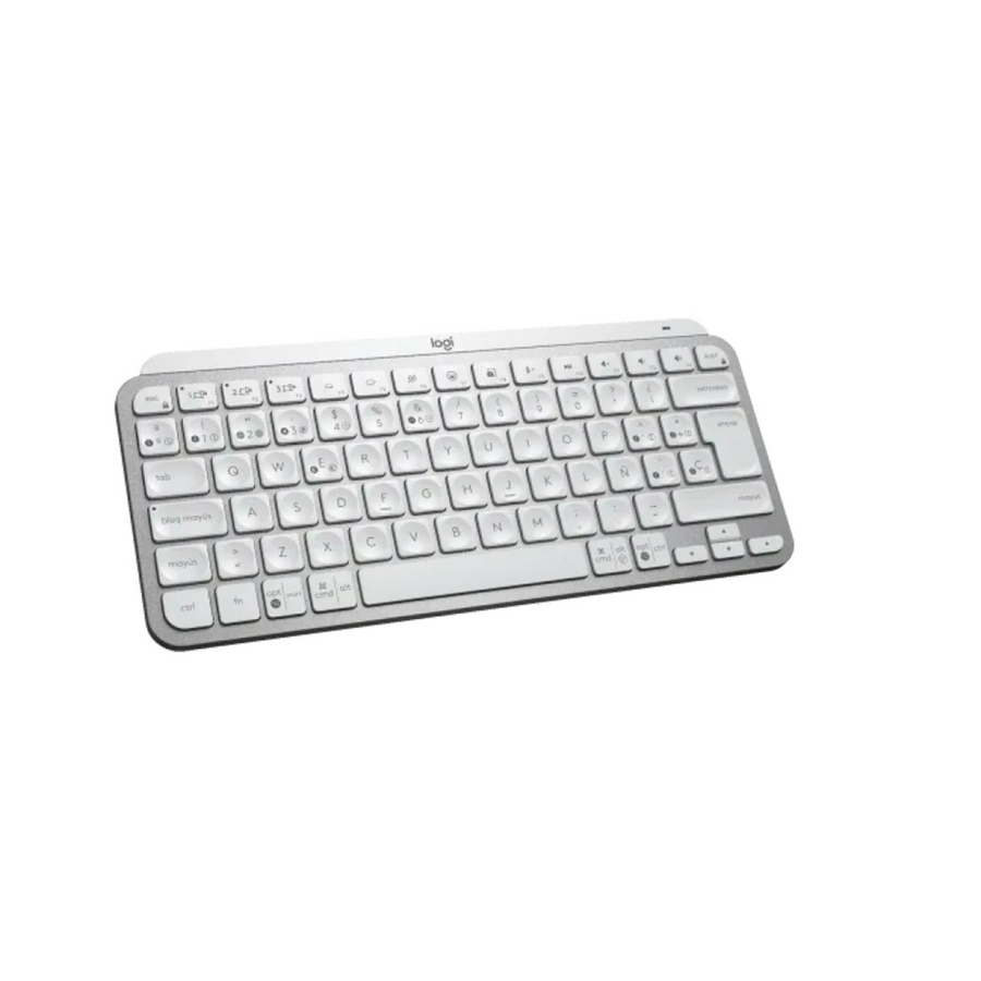 Teclado Logitech Mx Keys Mini Bluetooth Backlight - Gris