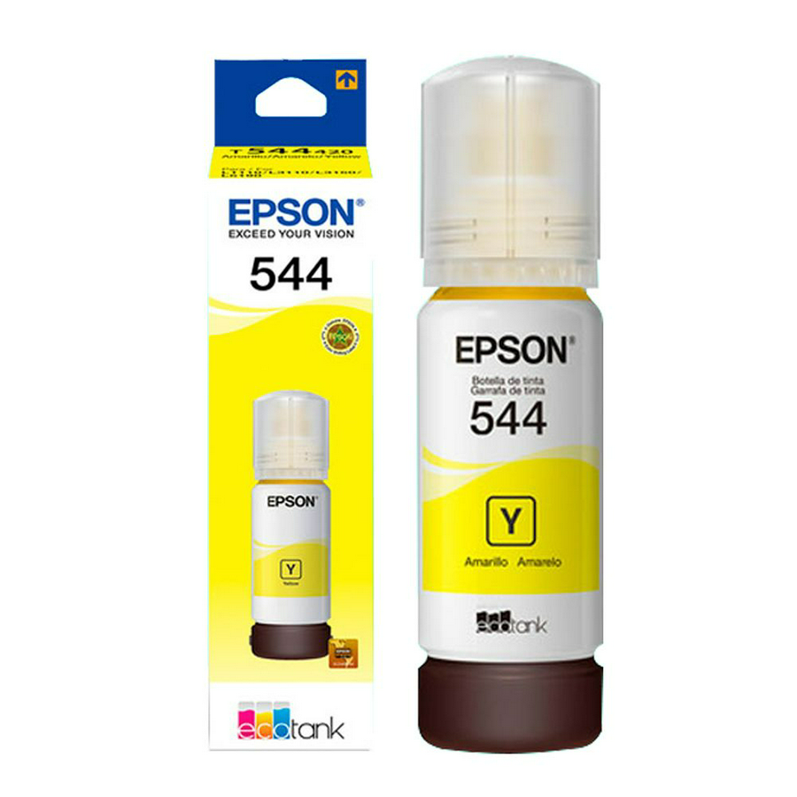 TINTA EPSON T-544 YELLOW COMPATIBLE CON L3210-L3250-L3260-L5290
