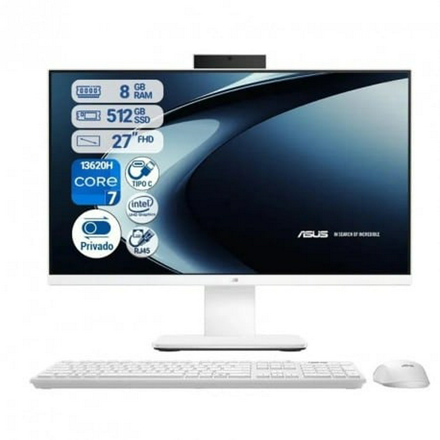 TODO EN UNO ASUS V470VAK-WPE0700 - INTEL CORE I7 13620H - 8GB DDR5 - 512GB SSD - PANTALLA 27\