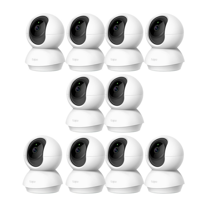 Tp-link Tapo C200 Cámara De Seguridad Wifi Fhd X10 Unidades