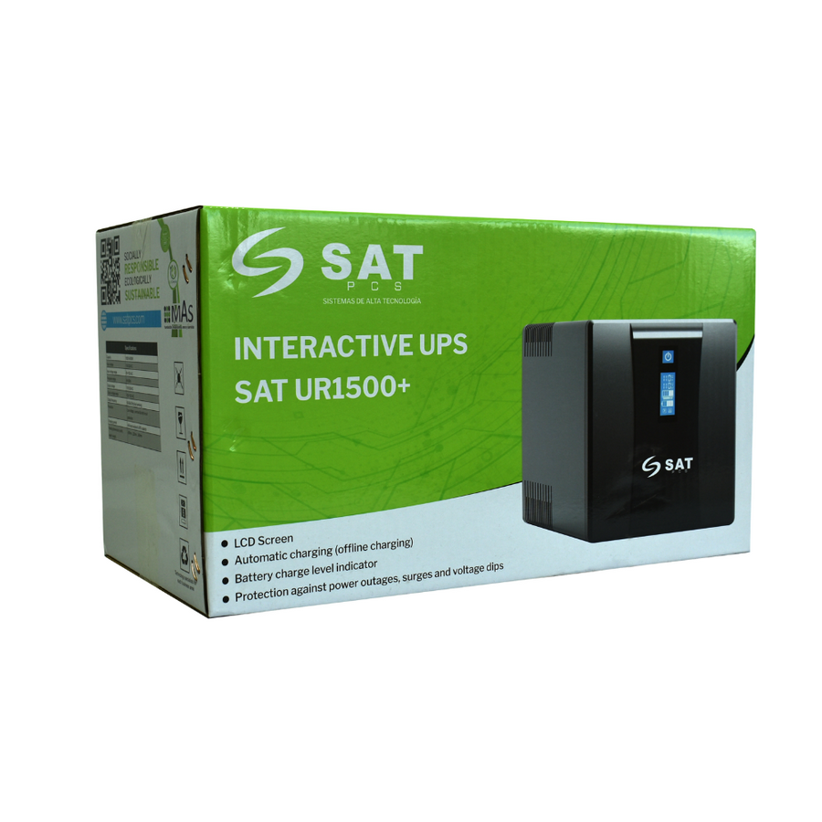 UPS INTERACTIVA SAT UR1500LCD SAT