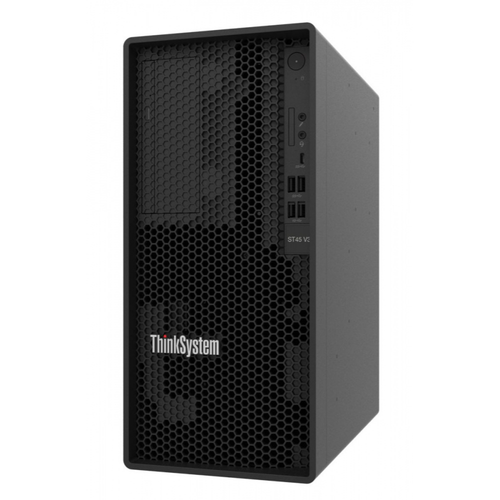 Servidor Lenovo ThinkSystem ST45 V3 con procesador AMD EPYC 4124P y 16 GB de memoria RAM
