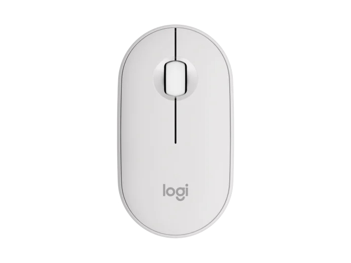 Mouse Logitech Pebble M350s Inalámbrico Bluetooth Usb Blanco