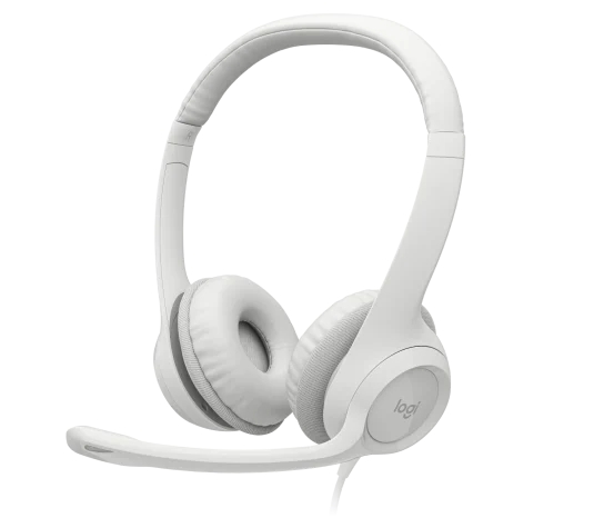 Audífonos / Diadema Con Micrófono Logitech Usb Headset H390