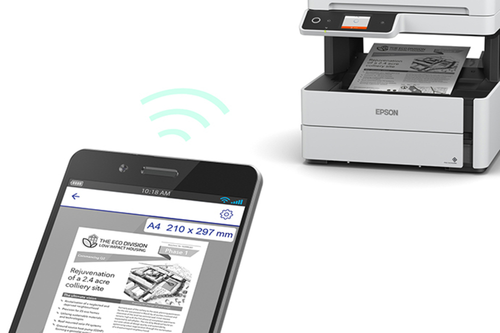 Impresora Multifuncional Epson EcoTank M3180 Monocro Duplex - Imagen 4