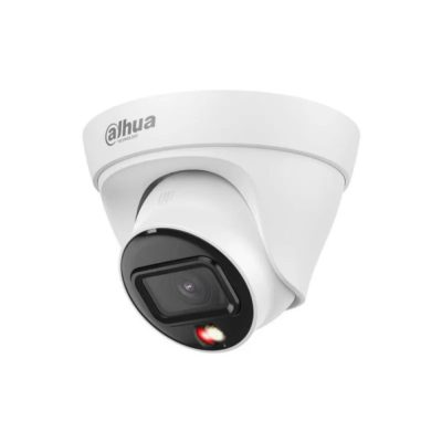 Camara IP Domo Antivandalica de 8 MP,Deteccion humana, ángulo de visión 127°, IR de 30 m, SMD Plus, micrófono, PoE, 3DNR, IP67, IK08, DWDR, H.265+, Hasta 30m IR Hasta 20m Luz cálida.