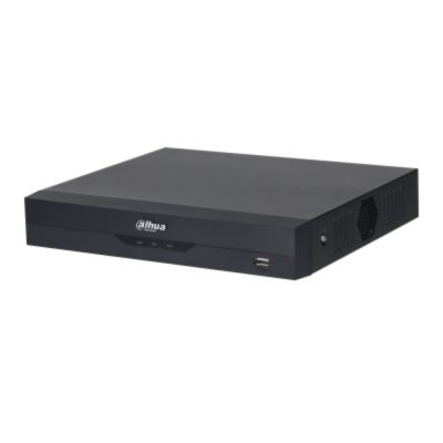 Grabador DVR Penta-brid de 16 canales/HDCVI, AHD, TVI, CVBS y cámaras IP, con hasta 24 canales IP (hasta 6 MP por canal)/Funciones IA QuickPick 2.0, Perimeter Protection, Face Recognition, SMD Plus, AI Coding/compresión Smart H.265+ y H.265/Almacenamiento soporta hasta 16 TB/ 1 bahia/No incluye DD